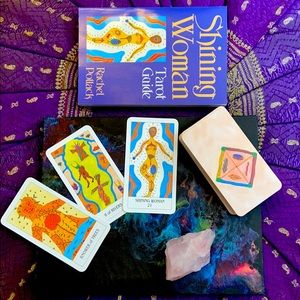 VINTAGE First Edition Shining Woman Tarot